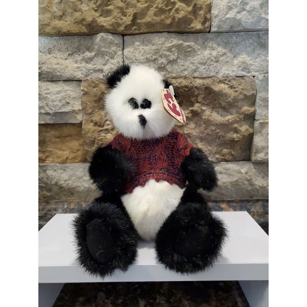 Ty Collection "Checkers" Beanie Baby 1993, Style 6031, PVC Pellets, bear